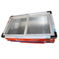 Single Temperature Sliding Glass Door Seafood Freezer with LED Light